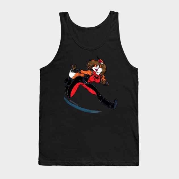 AK Girl (Nicholas Webb design) Tank Top by Reynard City